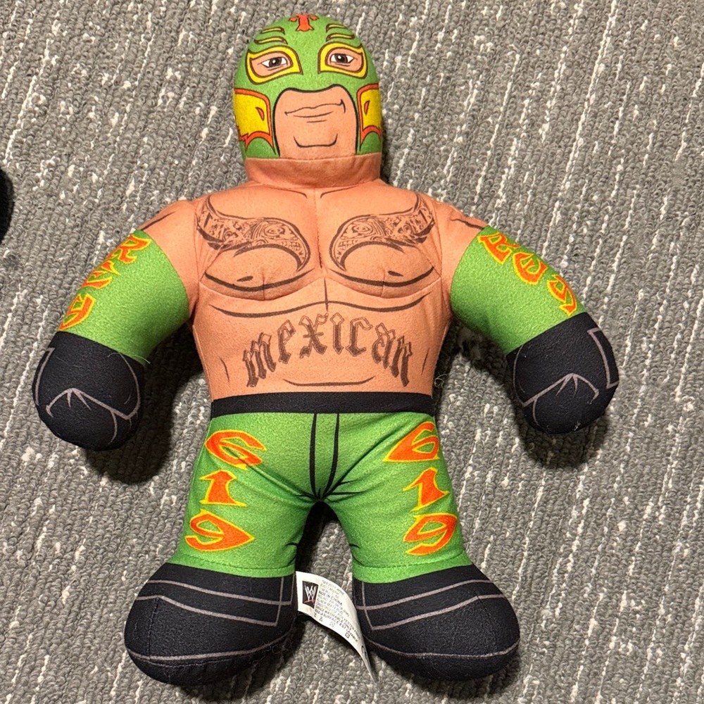 2011 WWE Brawling Wrestling Buddies Rey Mysterio Mattel Plush